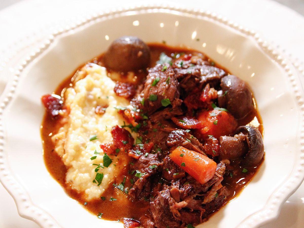 Beef Bourguignon Pie