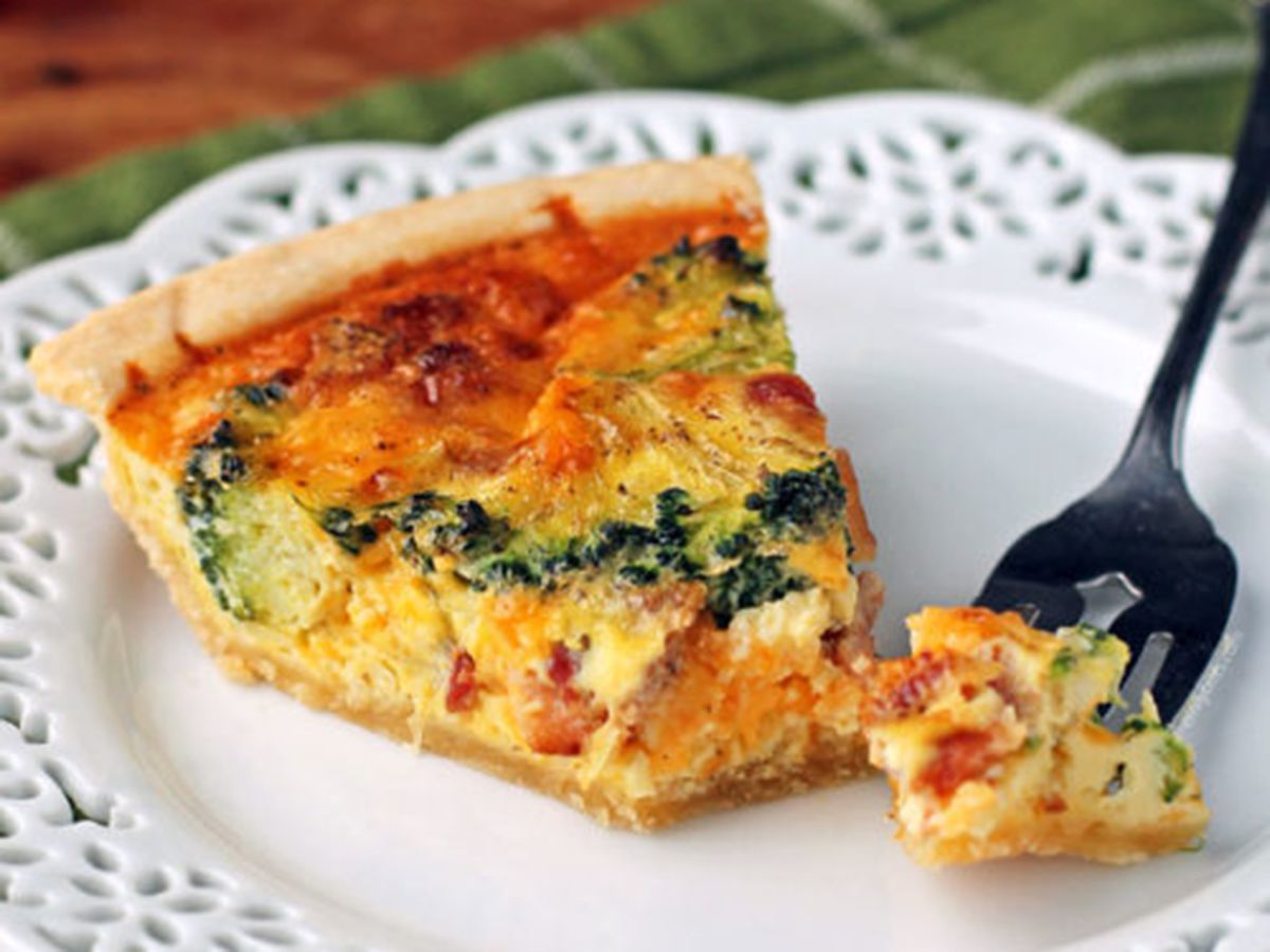 Bacon and Cheese Quiche