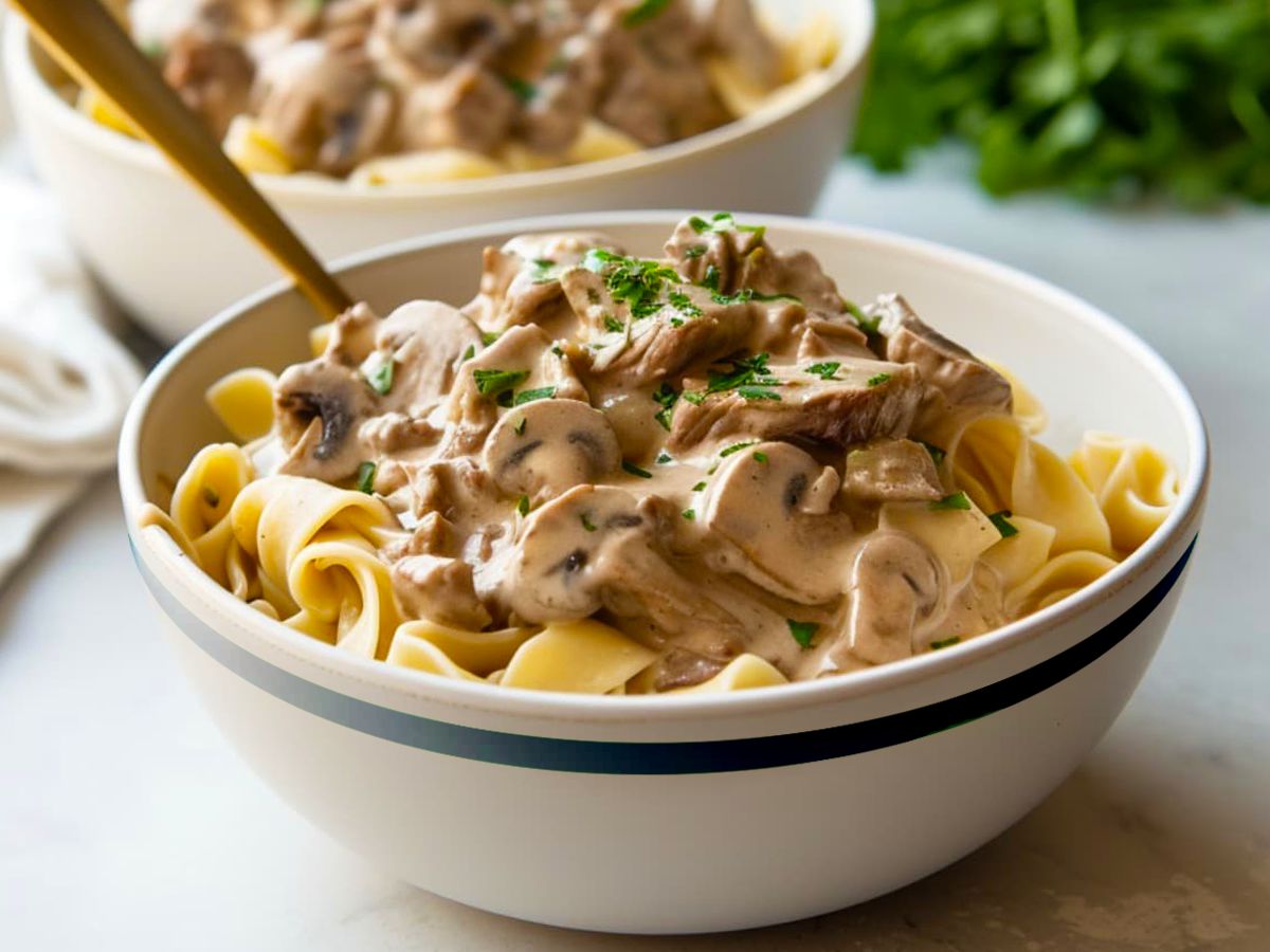 Beef Stroganoff