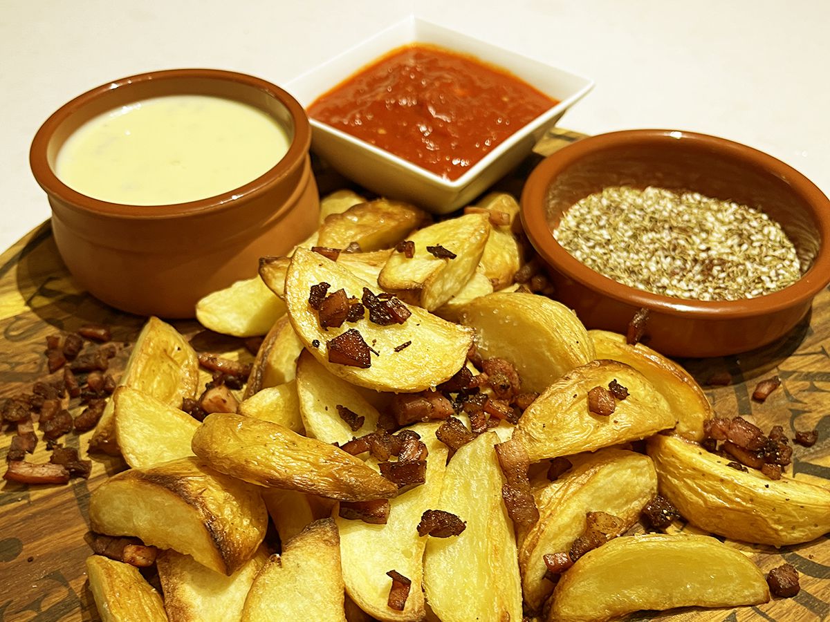 Potato Wedges 3-Ways