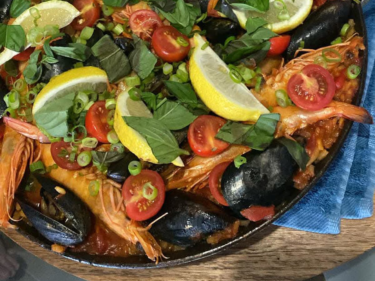 Seafood Paella